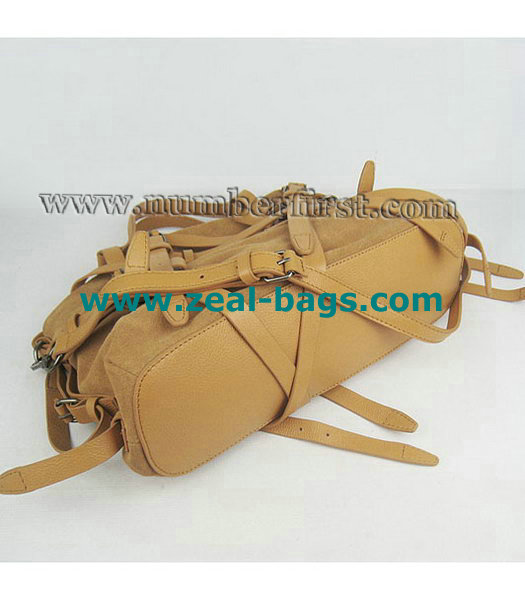 AAA Replica Alexander Wang Camel Calfskin Leather Shoulder Tote Bag - Click Image to Close
